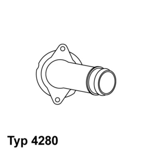 Termostat chladenia 4280.80D /WAHLER/