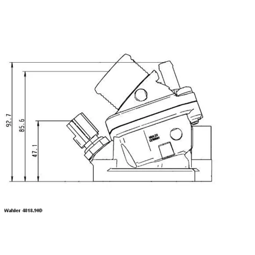 Termostat chladenia WAHLER 4818.90D