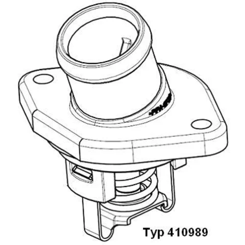 Termostat chladenia WAHLER 410989.80D