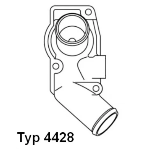 Termostat chladenia WAHLER 4428.92D