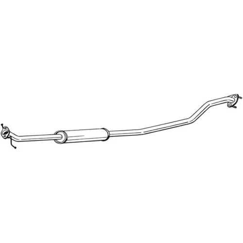 Stredný tlmič výfuku BOSAL 287-471