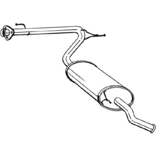 Koncový tlmič výfuku BOSAL 281-093