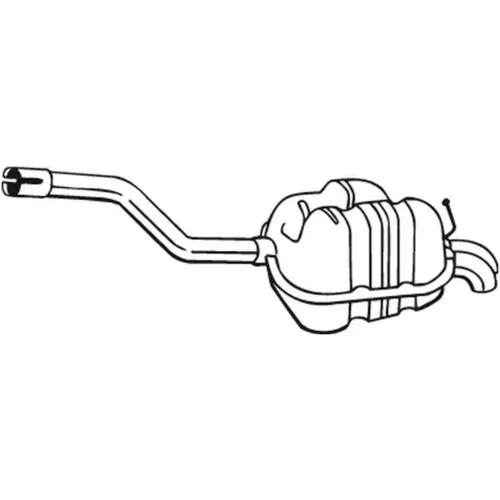 Koncový tlmič výfuku BOSAL 233-871