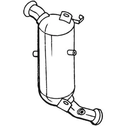 Filter sadzí/pevných častíc výfukového systému BOSAL 097-132