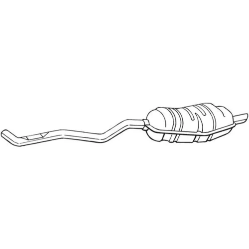 Koncový tlmič výfuku BOSAL 283-277