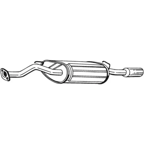 Koncový tlmič výfuku BOSAL 115-329