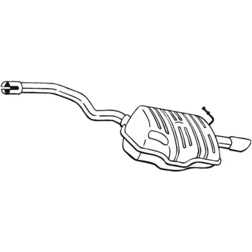 Koncový tlmič výfuku BOSAL 220-453