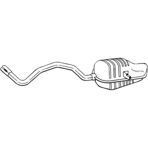 Koncový tlmič výfuku BOSAL 279-431