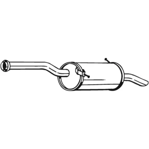 Koncový tlmič výfuku BOSAL 135-101