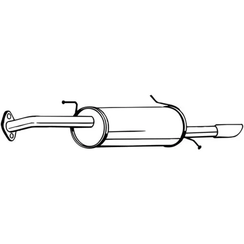 Koncový tlmič výfuku BOSAL 169-005