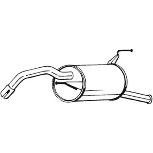 Koncový tlmič výfuku BOSAL 228-145