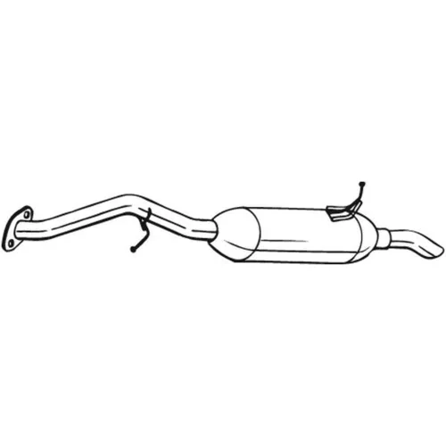 Koncový tlmič výfuku BOSAL 228-201