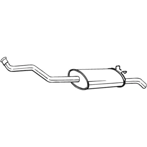 Koncový tlmič výfuku BOSAL 278-221