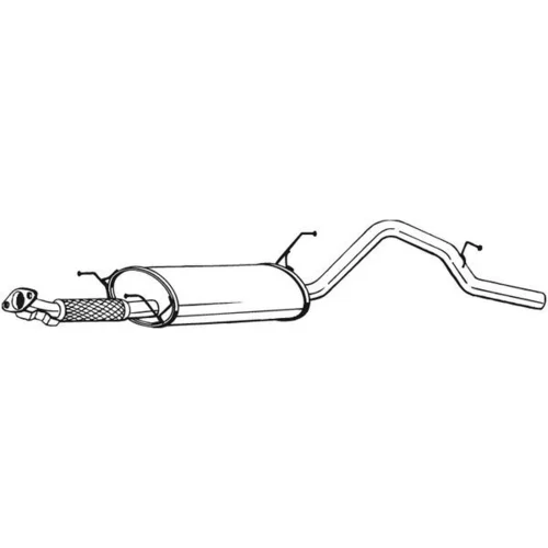 Koncový tlmič výfuku BOSAL 285-311