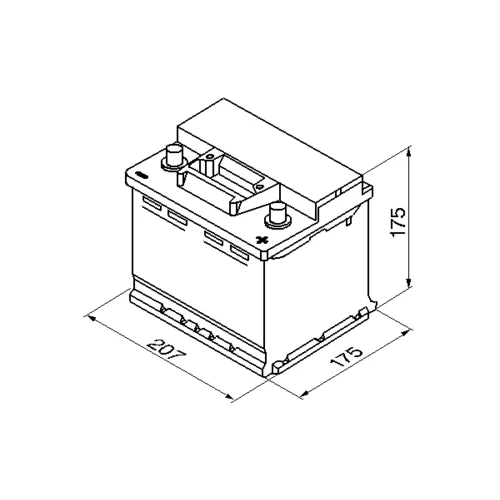 Štartovacia batéria BOSCH 0 092 S30 010 - obr. 5