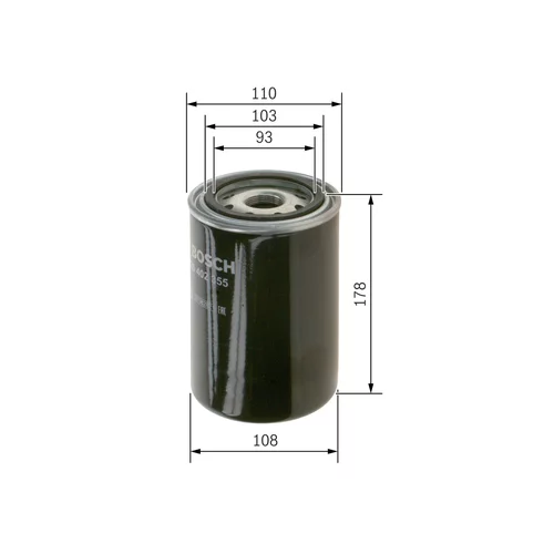 Olejový filter BOSCH 0 451 301 207