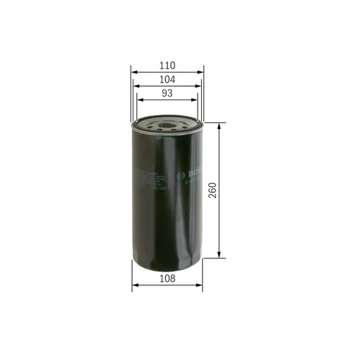 Olejový filter BOSCH 0 451 403 001