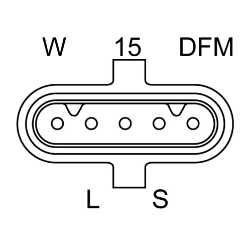 Alternátor BOSCH 0 986 081 870 - obr. 1