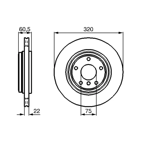 Brzdový kotúč 0 986 478 975 /BOSCH/ - obr. 4