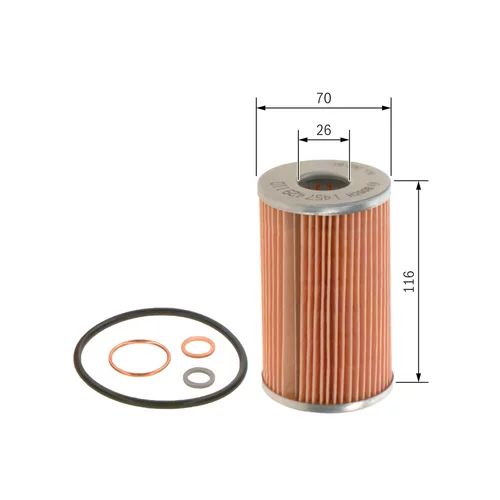 Olejový filter 1 457 429 113 /BOSCH/ - obr. 4