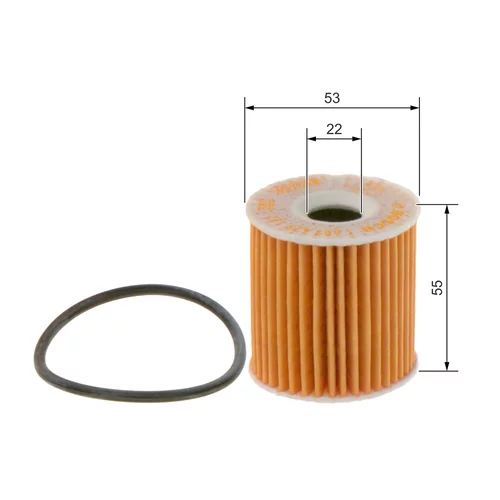 Olejový filter BOSCH 1 457 429 127 - obr. 4