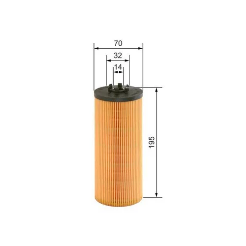 Olejový filter BOSCH 1 457 429 152 - obr. 4