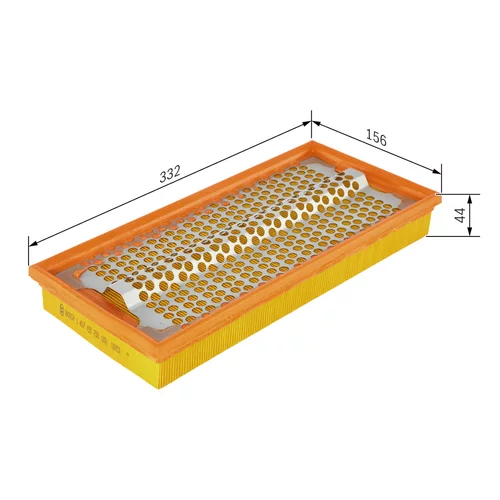 Vzduchový filter BOSCH 1 457 433 700 - obr. 4