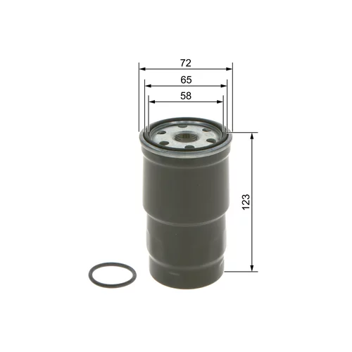 Palivový filter BOSCH 1 457 434 440 - obr. 4