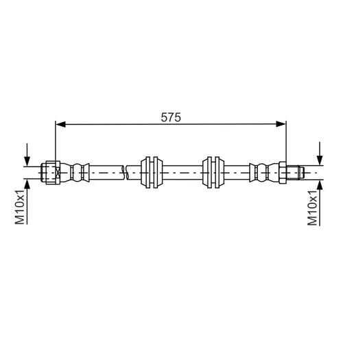 Brzdová hadica BOSCH 1 987 481 750 - obr. 4