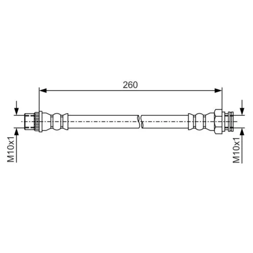 Brzdová hadica BOSCH 1 987 481 996 - obr. 4