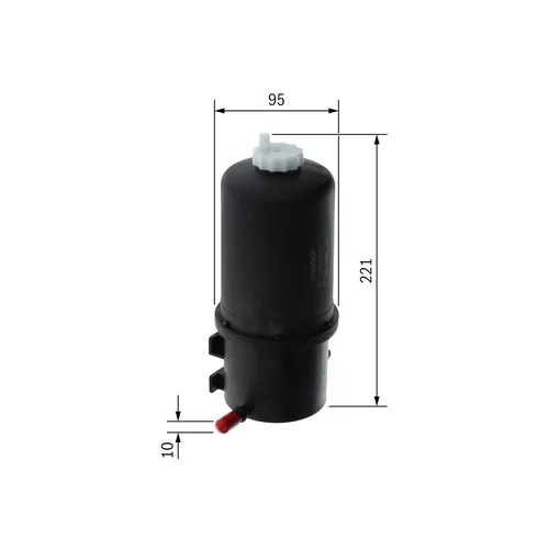 Palivový filter BOSCH F 026 402 853 - obr. 4