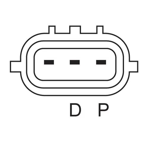 Alternátor BOSCH 0 986 082 430 - obr. 1