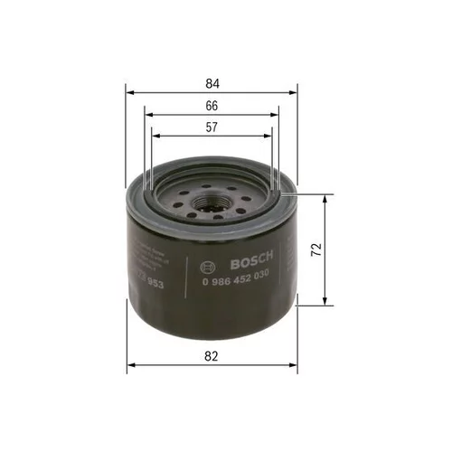 Olejový filter BOSCH 0 986 452 019 - obr. 4