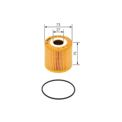 Olejový filter BOSCH 1 457 429 284 - obr. 4