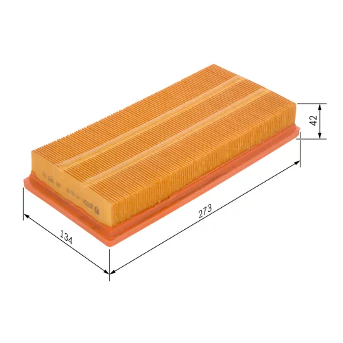 Vzduchový filter BOSCH 1 457 429 957 - obr. 4