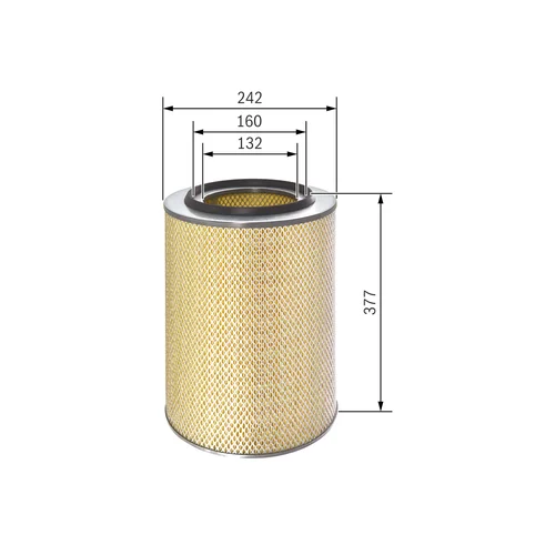 Vzduchový filter BOSCH 1 457 433 651 - obr. 4