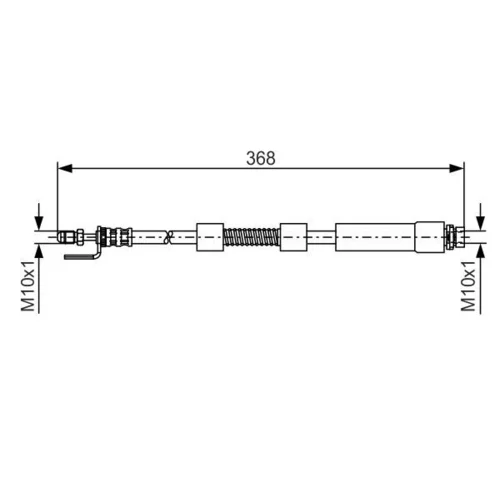 Brzdová hadica BOSCH 1 987 476 059