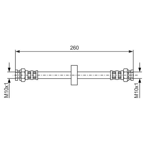 Brzdová hadica BOSCH 1 987 476 092 - obr. 4