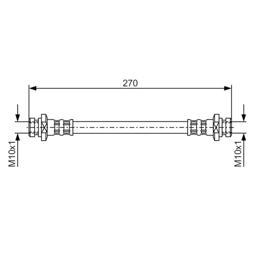 Brzdová hadica BOSCH 1 987 476 737 - obr. 3