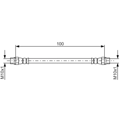 Brzdová hadica BOSCH 1 987 481 784 - obr. 4