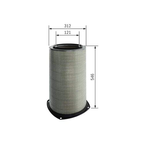 Vzduchový filter BOSCH F 026 400 605 - obr. 5