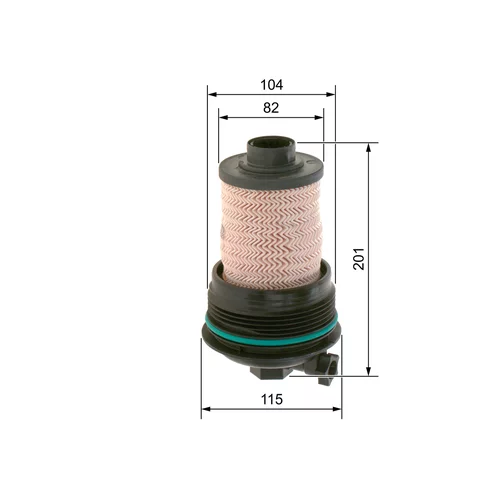 Palivový filter BOSCH F 026 402 260 - obr. 4