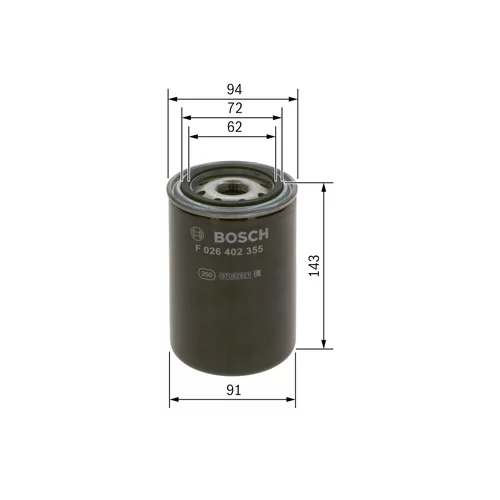 Palivový filter BOSCH F 026 402 355 - obr. 4