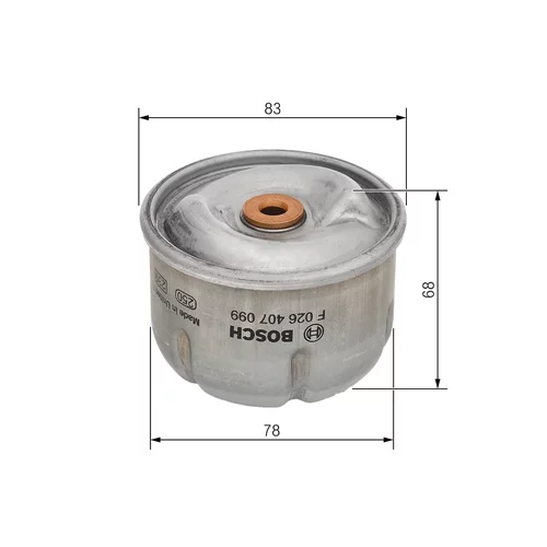 Olejový filter BOSCH F 026 407 099 - obr. 4