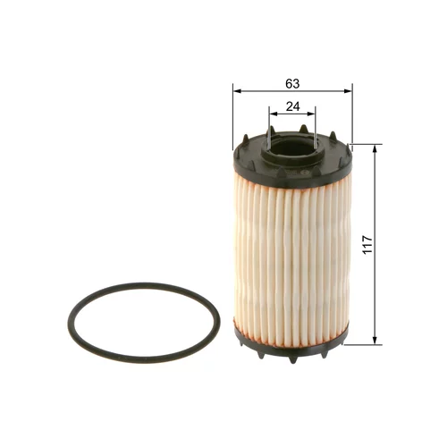 Olejový filter BOSCH F 026 407 274 - obr. 4