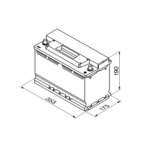 Štartovacia batéria 0 092 S30 130 /BOSCH/ - obr. 5