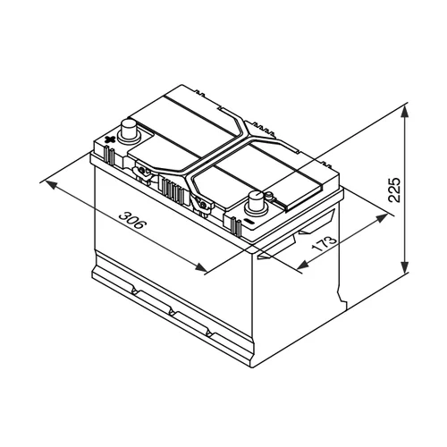 Štartovacia batéria 0 092 S40 290 /BOSCH/ - obr. 5