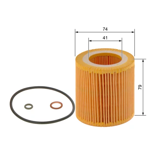 Olejový filter BOSCH 1 457 429 269 - obr. 4