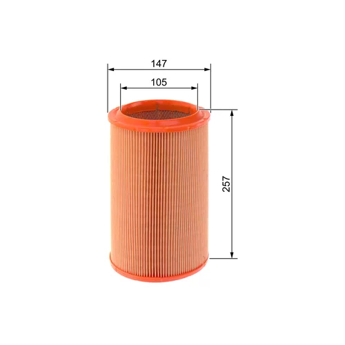 Vzduchový filter BOSCH 1 457 433 791 - obr. 4