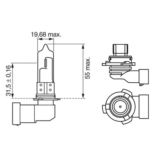 Žiarovka pre diaľkový svetlomet 1 987 302 153 /BOSCH/ - obr. 4